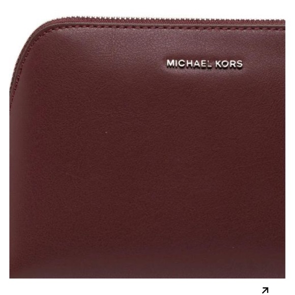 MICHAEL KORS Jet Set Medium Leather Travel Kit New - Picture 9 of 10